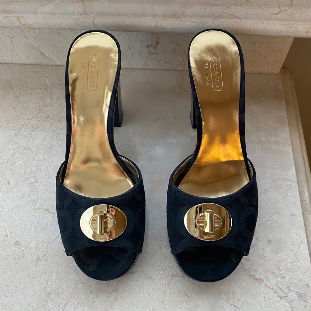 Coach Slide Heels